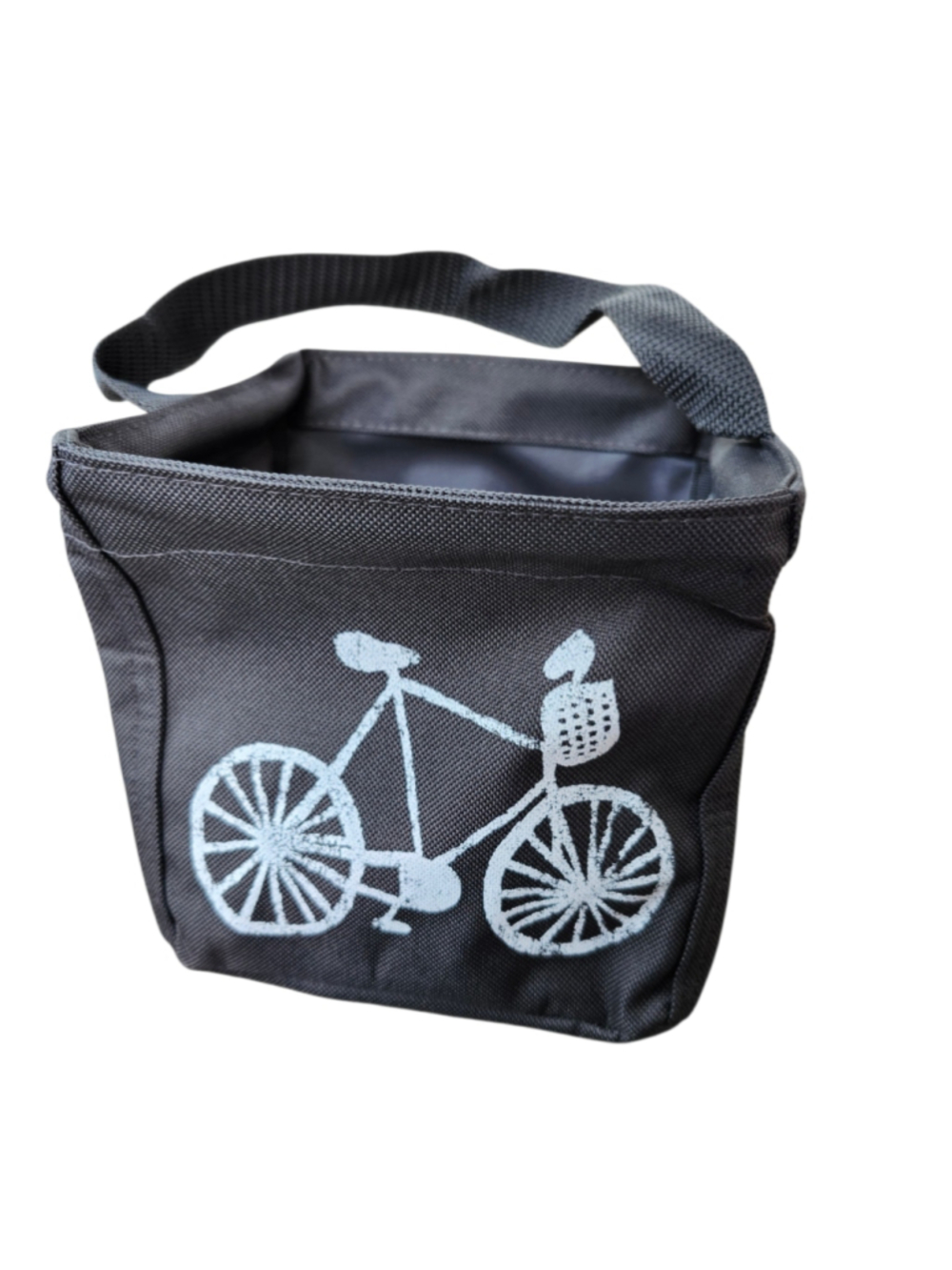 Thirty-One Littles Carry-All Caddy Charcoal Gray Bicycle NWT